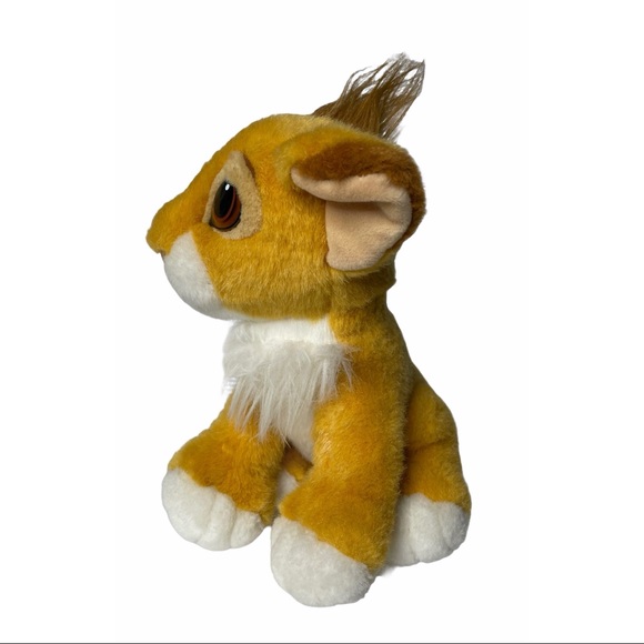Vintage Disney Purring Simba Cub 10” Plush The Lion King Purrs 1993 Mattel - Picture 4 of 8